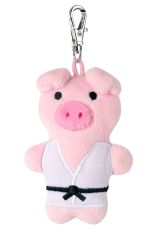 Nøglering med plys gris